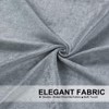 ELKCA Thick Chenille Waterfall Swag Valances for Living Room Valance