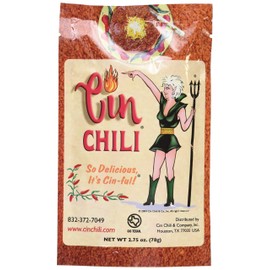 Cin Chili Mix Deliciously Cin-ful Seasoning for Cooking or Baking, Pack of 6