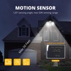 UME 19W LED Flood Light Motion Sensor Outdoor, 2 Adjustable