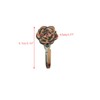 Yueton Pack of 2 Vintage Rose Pattern Coat Hat Handbags