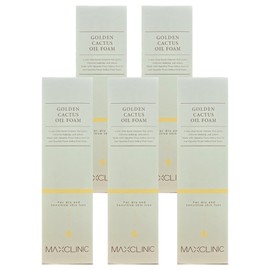 Max Clinic Golden Cactus Oil Foam 110ml 5 pieces (HI) / 맥스클리닉 골든 선인장 오일 폼 110ml 5개 (HI)