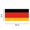 European Championships 2024 World International Flags - (Germany, 90 x