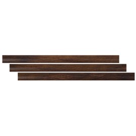 MSI 0.63 in. x 94 in. x 0.75MM Luxury Vinyl Flooring Quarter Round Molding Trims, Waterproof Quarter Round Molding, Use with Rutledge Collection, 7.9 Linear feet, Brown