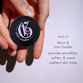 Paleta de Sombra de Ojos Mineral Triple Espresso - Maquillaje En Polvo Suelto Orgánico, Sin Talco, Paleta de Sombra de Ojos Con Brillo, Brillo, Tonos 