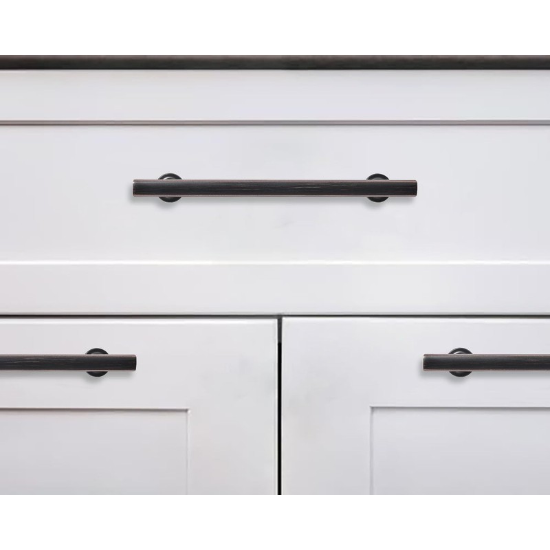 khtumeware 10 Pack 6 Inch(152mm) Oil Rubbed Bronze Cabinet Pulls