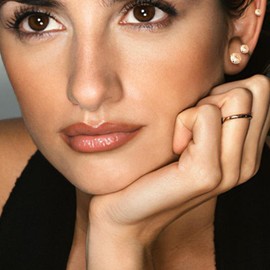 BMMYE Stainless Steel Earrings for Women,14K Gold Plated Small Stud Earrings with Cubic Zirconia Waterproof Sensitive Earrings Set Hypoallergenic Gold Stainless Steel Stud Earring for Women