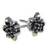 [Silver 925 2 Piece 1 Pairs] Lily Earrings CZ Men's