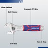 WORKPRO 3-piece Adjustable Wrench Set, Cr-V Wide Jaw Wrench With