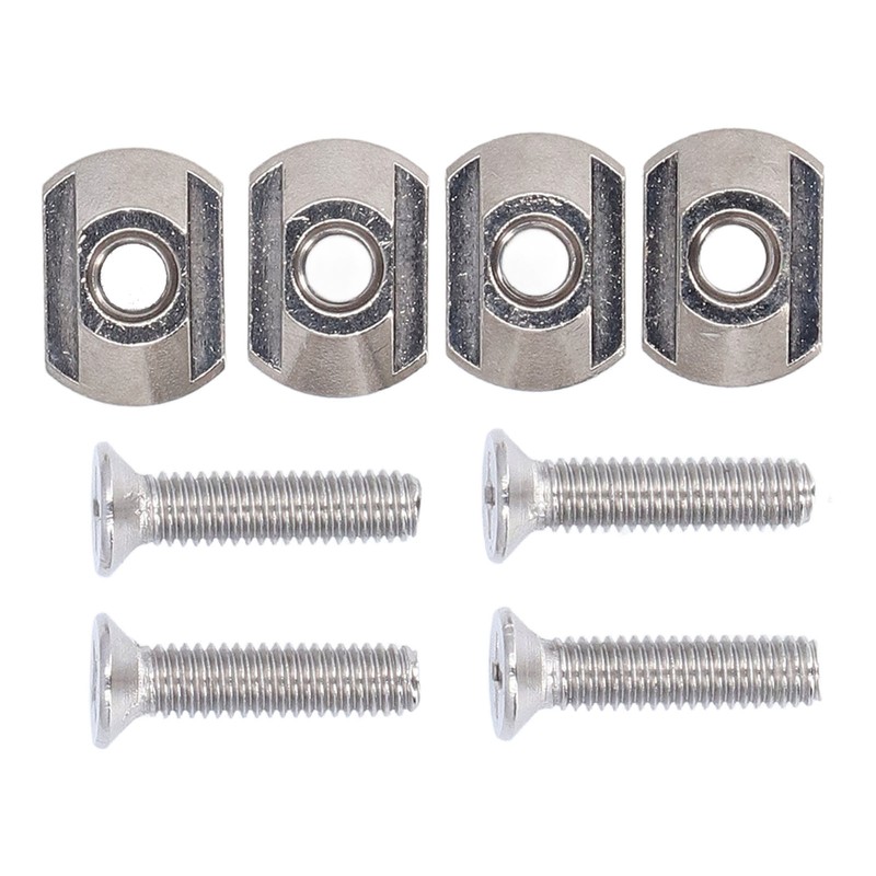 Surfing Accessories Stainless Steel Fin Screw and Plate for Surf