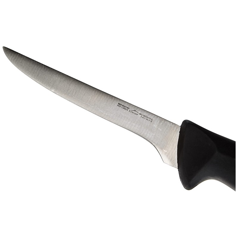 Lacor BEDRUCKT AUSBEINMESSER 14 CMS, Stainless Steel, Schwarz
