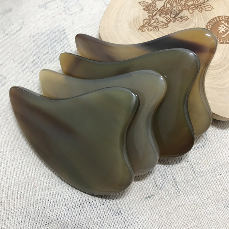 Cocoline 100% Natural Water Buffalo Horn Gua Sha Massage Lymphatic
