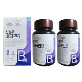 Gene's Vita Calming wine Vitamin B nutritional supplement Vitamin B 1000mg 2 boxes 4 months supply / 진정주 비타민비 영양제 비타민B 1000mg 2박스 4개월분