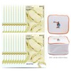Innisfree Active Mask Vita C (Transparent Whitening) 20 sheets + Play Green Cosmetic Pouch (Yellow) / 이니스프리 액티브 마스크 비타C (투명미백) 20매+플레이그린 화장품 파우치 (옐로우)