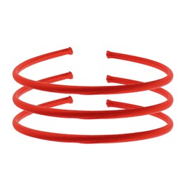 Zac's Alter Ego Set of 3 6mm Satin Alice Bands/Hair Bands/Headbands