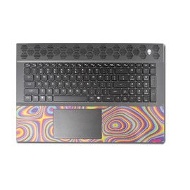 MightySkins Glossy Glitter Skin Compatible with Alienware M18 R1 (2023) Full Wrap Kit - Gobstopper | Protective, Durable High-Gloss Glitter Finish | Easy to Apply & Change Styles | Made in The USA