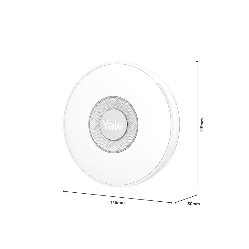 Yale Indoor Siren | Up to 85dB Adjustable Siren |
