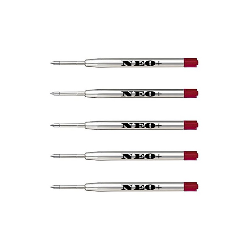 High-Quality Metal Ballpoint Pen Refills, Heavy-Duty, Medium Size, Also Suitable