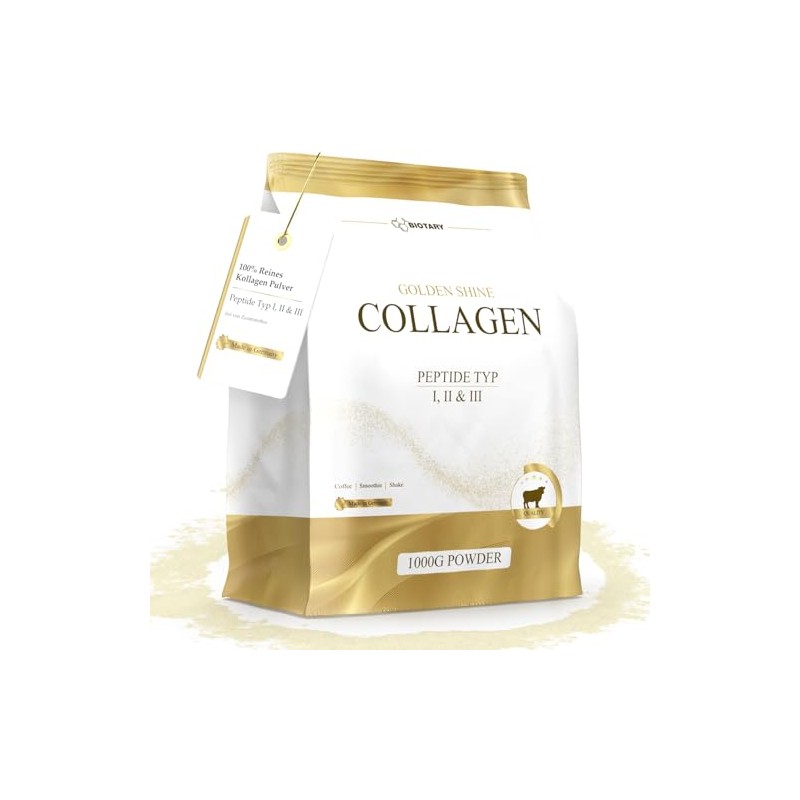 Collagen Powder 1000 g 100% Pure Collagen Hydrolysate Peptides 1