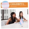 COHEALI 2 Sets Polyester Rainbow Pride Desk Flag Support Small