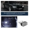 Dickno 4 PCS USB LED Car Interior Atmosphere Lamp, Portable