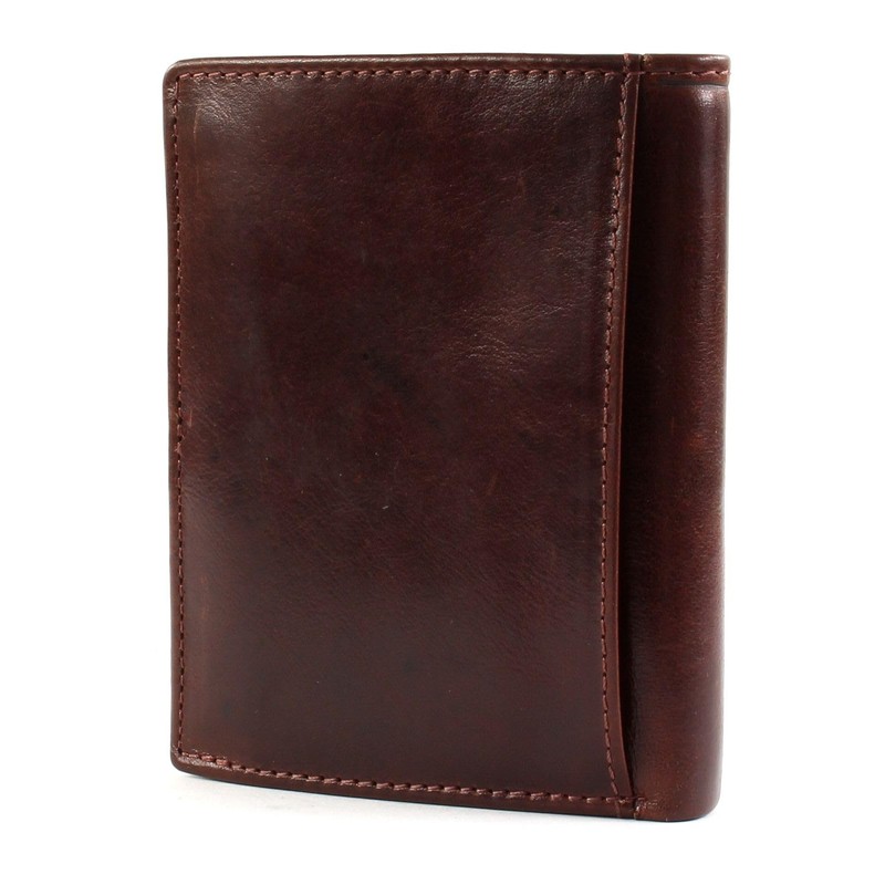 camel active Japan Herren Geldbörse Hochformat RFID Leder Mittelgroß Cognac