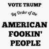Vote Trump, Funny Peaky Blinders Edition Design Sticker Bumper Sticker Vinyl Decal 5"