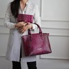 MKF Collection Tote Bag for Women & Wristlet Wallet Purse