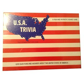 U.S.A Trivia A Fun And Patriotic Board Game
