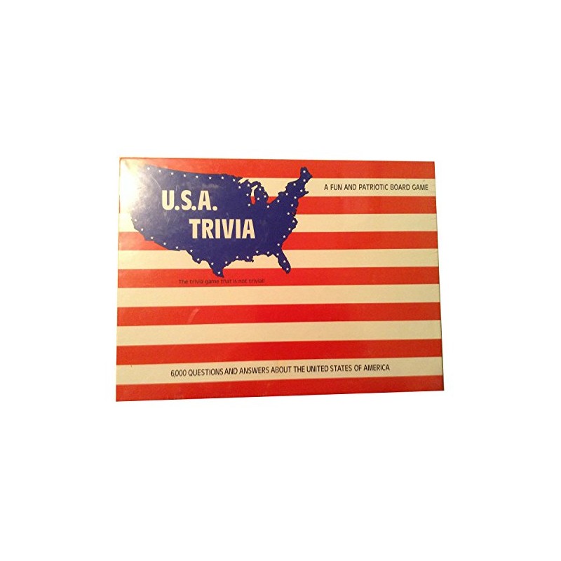 U.S.A Trivia A Fun And Patriotic Board Game