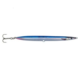 Savage Gear Sandeel Pencil 12.5 cm 19 g Sea Trout Bait, Colour: Blue Silver UV