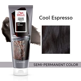 Wella Professionals Wella Professionals Color Fresh Masks|Cool Espresso|Natural Shade|Temporary Color|Damage Free|Color-Depositing Hair Mask With Avocado Oil|Silicone-Free|5 Fl Oz