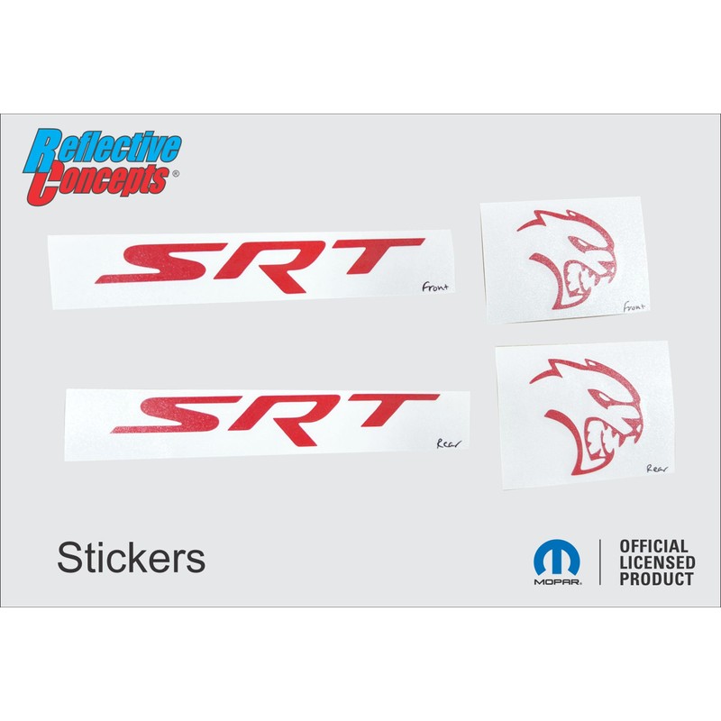 Reflective Concepts 2021, 2023, 2024 Durango SRT Hellcat Front and