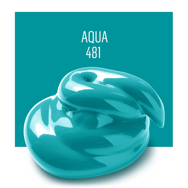 FolkArt Acrylic Paint in Assorted Colors (2 oz), 481, Aqua