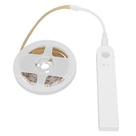 Tira de Luces LED con Sensor de Movimiento, 3 Brillos de Encendido Automático Debajo de las Luces del Gabinete, Tira de Luces LED Activadas por Movimiento de 2 Metros para