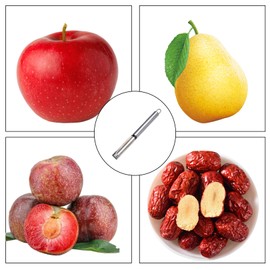 Apple Corer, Easy Removal of Apple Kernels, Apple Cutter, Stainless Steel Apple Cutter, Comfortable Handle for Baked Apple, Apple Pie, Apple Rings, Easy to Use and Durable Apple Corer Remover