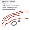 X AUTOHAUX Timing Cover Gasket Set TCS460101 for Ford GT