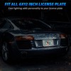 eing License Plate Frame Auto 12 V 54 LED Color