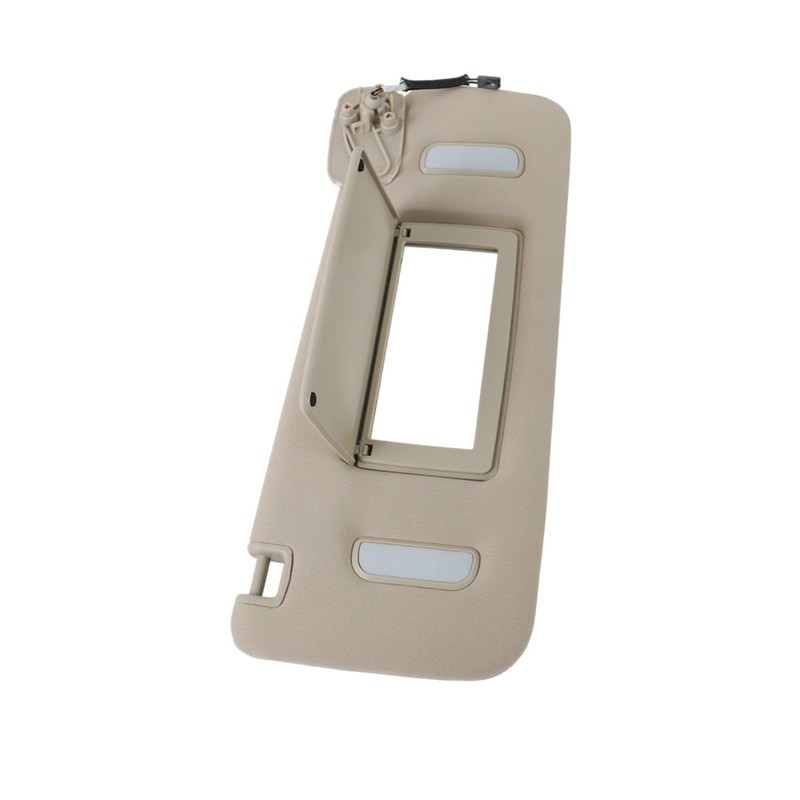 GXYWADY Sun Visor Passenger Right Lighted Mirror Gray Replacement for