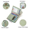 SENDEFN Small Wallets Women RFID Blocking Leather Bifold Credit Card