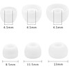 ALXCD Ear Tips Compatible with JBL Vibe Beam Headphones, 6