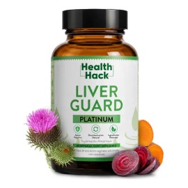 Liver Guard Platinum Cardo Mariano Nac Apoyo Bienestar Hepático Diario Cúrcuma Remolacha Azufaifo Pimienta Negra Vitaminas B12 Naturales Cápsulas
