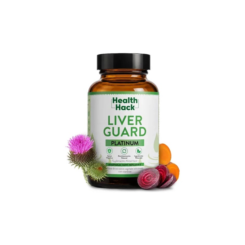 Liver Guard Platinum Cardo Mariano Nac Apoyo Bienestar Hepático Diario