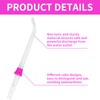 6 Pcs Water Flosser Heads Compatible with Waterpik, Replacement Heads,