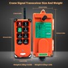 12V-440V Full Voltage Industrial Wireless Crane Remote Control Electric Lift