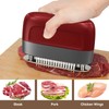 hogance Meat Tenderizer with 100% Stainless Steel Needle Blades, Steaker