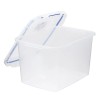Lustroware Large Capacity Airtight Food Storage Container Set, 2.9 &