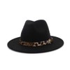 Upstore Womens Felt Panama Hat Classic Wide Brim Fedora Hat