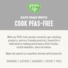 GreenLife 3.5QT Slow Cooker, PFAS-Free Non-Toxic Ceramic Nonstick Removable Interior