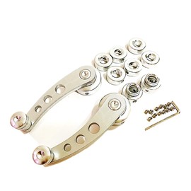 Universal Aluminum Window Window Regulator Crank Handle Crank Handle Replacement Part Old Car Jimny Light Tiger (03 Silver)