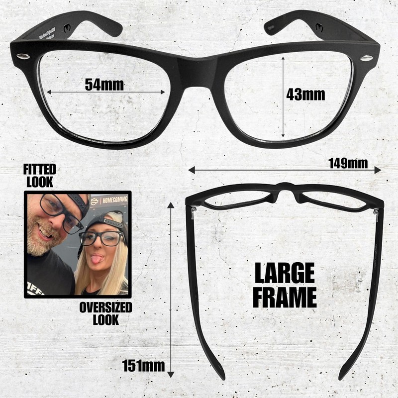 EJ The Main Street Original Clear-to-Grey Auto-Tint Motorcycle Glasses